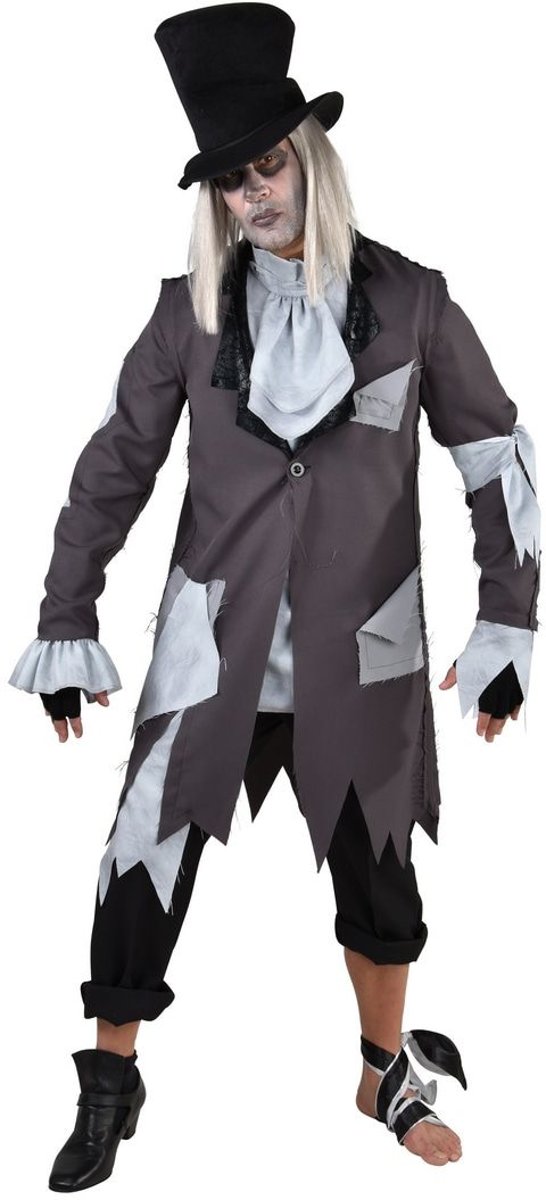 Zombie Kostuum | Zwerver Landloper Zombie Man | Large | Halloween | Verkleedkleding